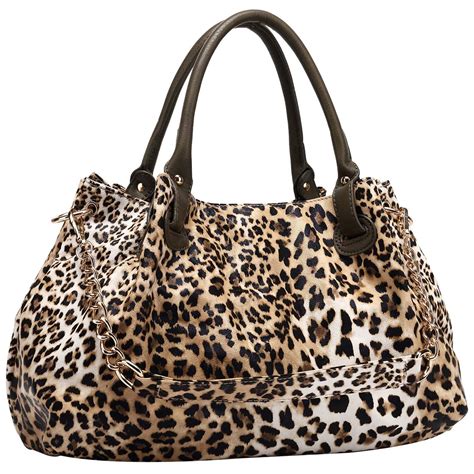 leopard print bag asda